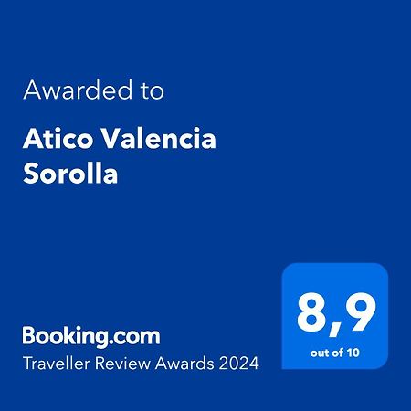 Apartament Atico Valencia Sorolla Zewnętrze zdjęcie