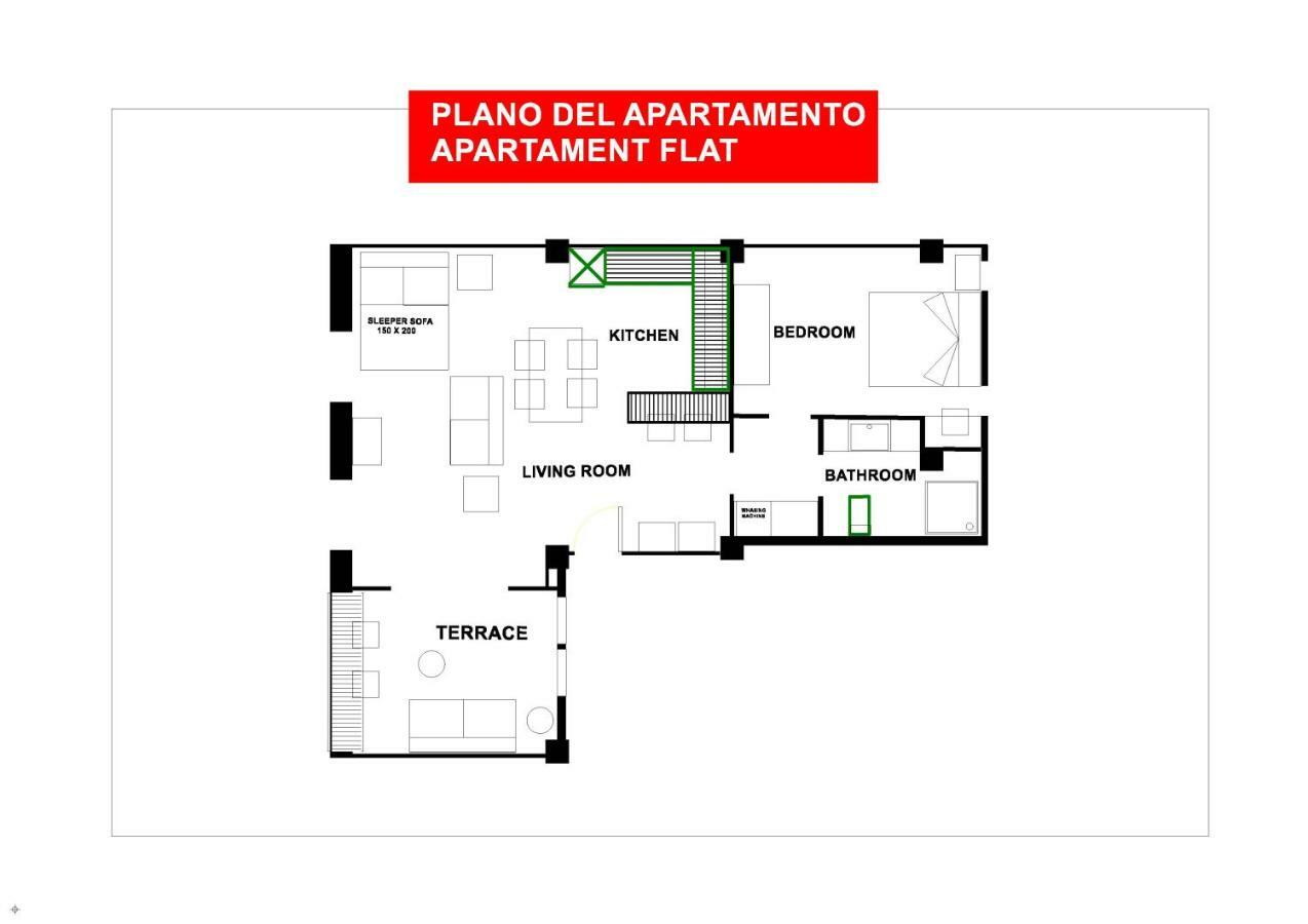 Apartament Atico Valencia Sorolla Zewnętrze zdjęcie